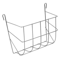 Jesle na seno pro králíky kovové, závěsné 20x19cm