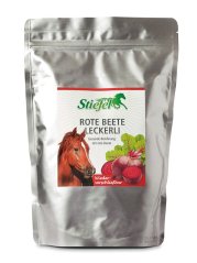 Pamlsek pro koně, pony, shetty STIEFEL z červené řepy , 1kg