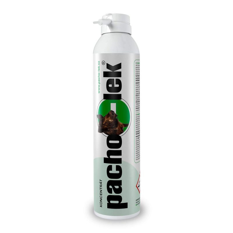 Pachový ohradník proti černé zvěři, divočákům PACHO-LEK  na ochranu plodin a úrody, 250ml