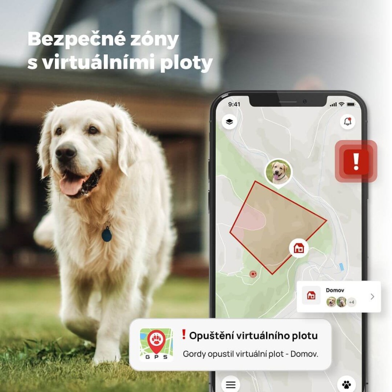 DOG GPS mini lokátor pro psy a kočky