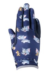 Jezdecké rukavice dětské HKM Tom a Jerry,