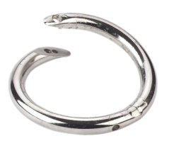 Nosní kroužek niklovaný otočný 56mm