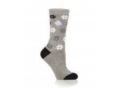 Ponožky Heat Holders Lite Medium dámské 37-42 Vločky