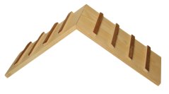 Mostek dřevěný do vchodu klece pro hlodavce 35x17x20cm