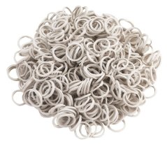 Vplétací gumičky do hřívy dóza 800ks