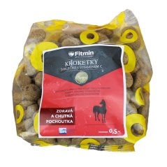 KROKETKY pro koně jablečné s vitaminem C, 0,5kg