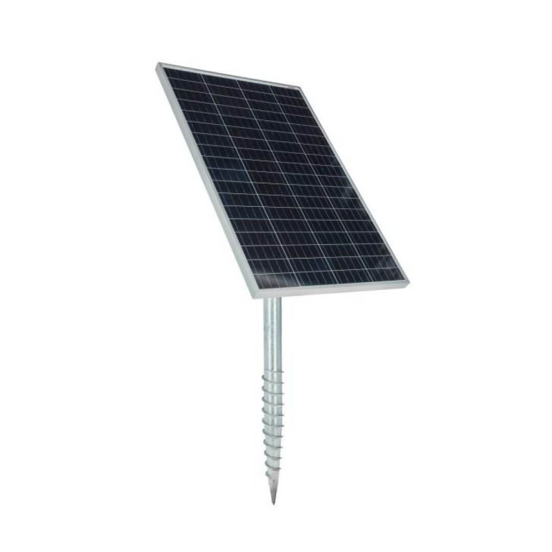 Držák pro solární panely - zemní vrut o10cm, délka 90cm