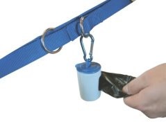 Zásobník plastový se sáčky na exkrementy 2x20ks