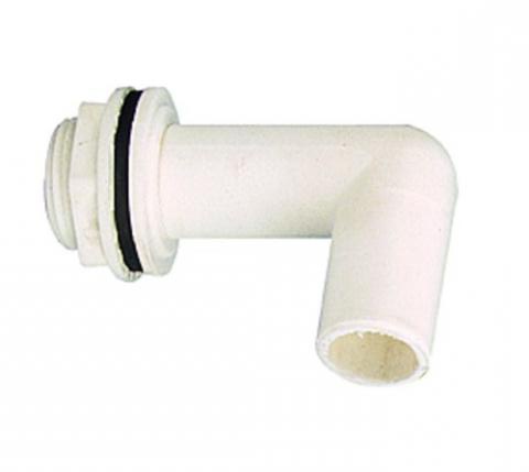 Vývod 19mm zahnutý 90° z nádrže 8 litrů