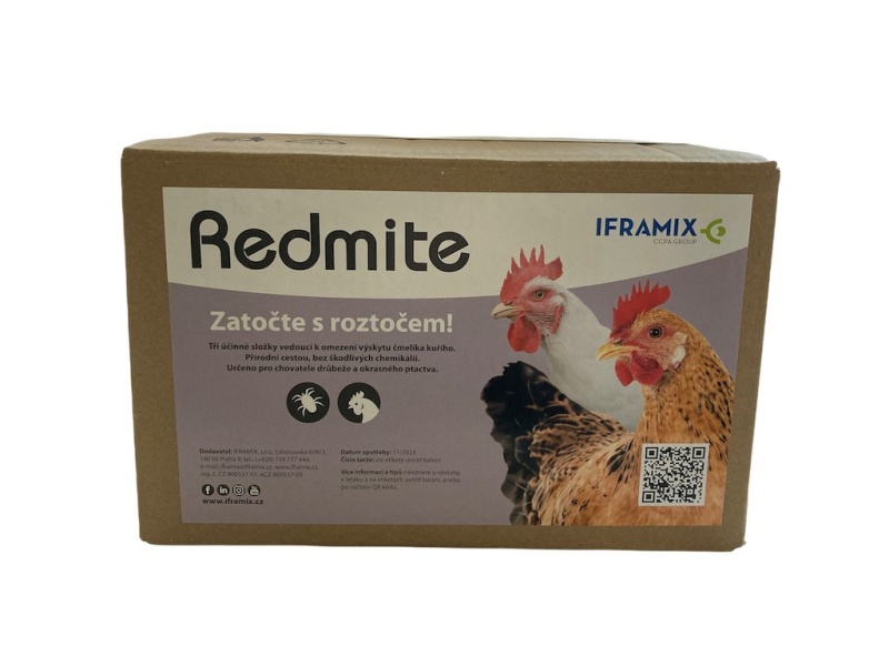 Balíček pro slepice, kuřata proti čmelíkům u drůbeže IFRAMIX RedMite