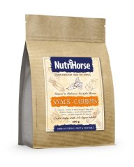 Pamlsky pro koně, poníky NutriHorse Snack Mrkev, 600g