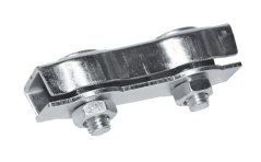 Klema dvojitá pro lanka a provazy ohradníku do 6mm
