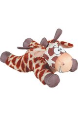 ZOLUX FRIENDS OLAF GIRAFFE S plyš hnědobílá hračka pro psy