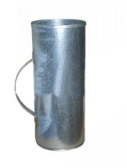 Plechová krmná nádoba pro telata Tuplák 4 ltr.