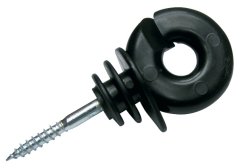 Kroužkový izolátor pro ohradník velký s vrutem 5,3mm(25)