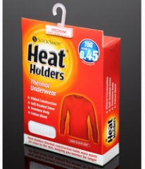 Triko thermo Heat Holders dlouhé rukávy šedé Triko thermo Heat Holders dlouhé rukávy šedé