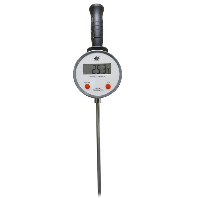 Teploměr na měření teploty sena, slámy Digital s dlouhou sondou 145cm