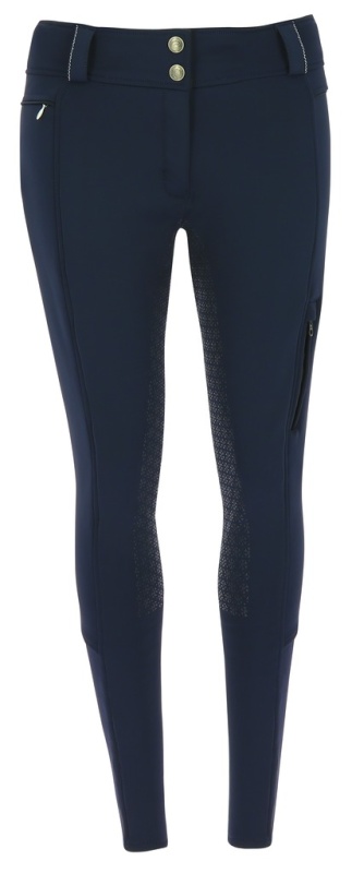 Jezdecké zimní softshellové rajtky dámské EQUITHEME Kitzbuhl