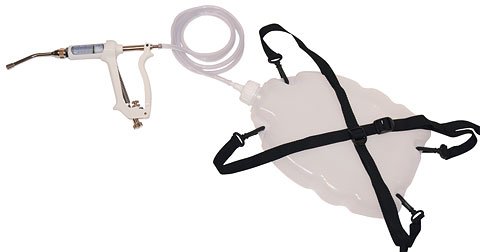 Drencher pro tele, jehně DRENCH-MATIC s 2,5 l kanystrem