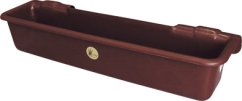 OK PLAST závěsný krmný žlab pro koně, skot, ovce 120cm, 50 ltr.(mod.1200)