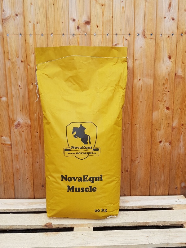 NovaEqui Muscle krmivo pro koně na tvorbu svalové hmoty 20kg