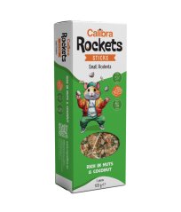 CALIBRA ROCKETS Sticks Small rodents Nuts&Coconut s ořechy pro malé hlodavce 120g