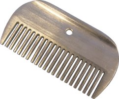 Hřeben na hřívu hliníkový bez držadla