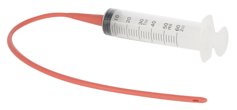 Drencher pro jehňata, kůzlata Stříkačka s pružnou sondou, 60ml