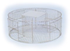 Past na ptáky kruhová velká 100x50cm