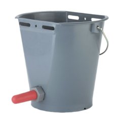 Krmné vědro pro telata s ventilem a cucákem 8ltr