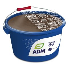 Minerální liz pro ovce, kozy melasovaný  BLOCK OVIN / TOPLICK OLIG´OVIN, 25kg