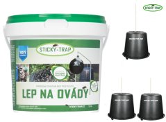 Lep na ovády STICKY-TRAP 1,5kg + 3 kbelíky