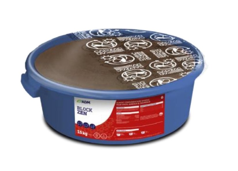 BLOCK ZEN / TOPLICK PULMOZEN minerální liz pro tele, jehně, kůzle 15kg