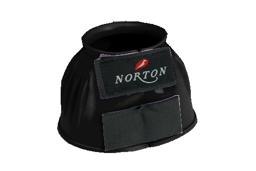 Gumové zvony pro koně Crazy se zapínáním na suchý zip, pár