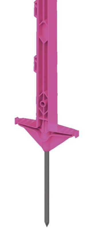 KERBL Color plastový sloupek pro ohradník oboustranný 156cm