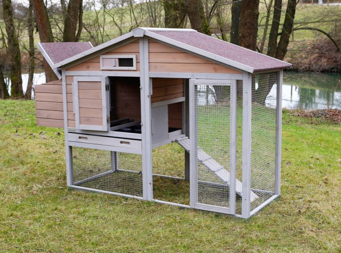 KERBL Bonny kurník dřevěný 181x65x118cm