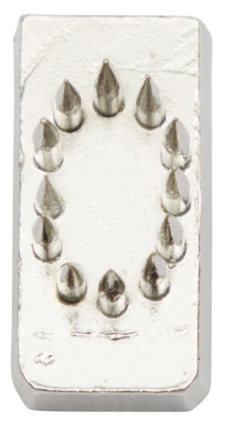 Číslo tetovací 7mm, niklované č.