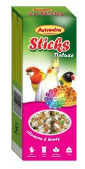 AVICENTRA tyčinky malý papoušek - vitamíny + med 2ks