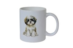 Keramický hrnek Moira shih-tzu 320ml