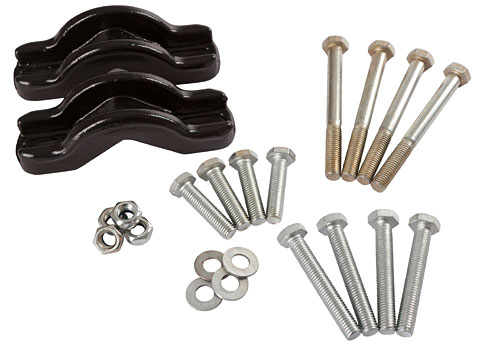 Montážní klemy na trubku hrazení napáječky HP20/SH30/H10/K75 - pár