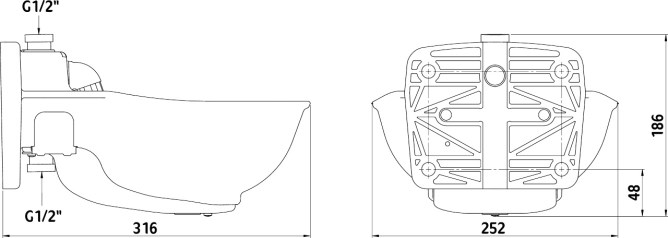 Napáječka pro skot vyhřívaná HP20 THERMO 230V/31W