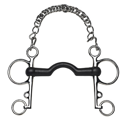 Udidlo FEELING pelham gumový s vyklenutým udítkem