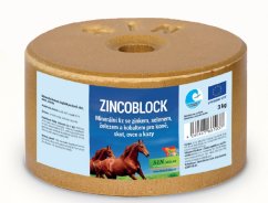 Minerální liz pro koně, skot, ovce, kozy Zincoblock se zinkem 3 kg