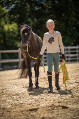 Lonž pro koně HKM Rainbow, 8m