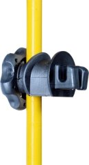 Návlečný izolátor pro ohradník na lanko do 5mm ISOBLOC s matkou (25)