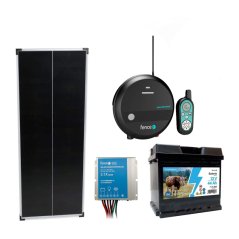 Sada ohradník SOLAR PDX 4J s baterií 44Ah a solárním panelem 100W