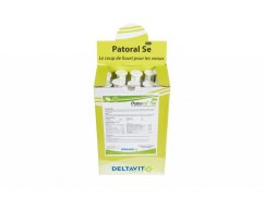 Krmný doplněk pro telata, jehňata, kůzlata po narození PATORAL Se, stříkačka 15ml