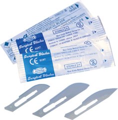 Veterinární skalpelový nůž vyměnitelný č.