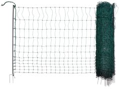 AKO Premium síť ohradníku pro drůbež zelená, výška 122cm/50m, 2 hroty