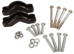 Montážní klemy na trubku hrazení napáječky HP20/SH30/H10/K75 - pár